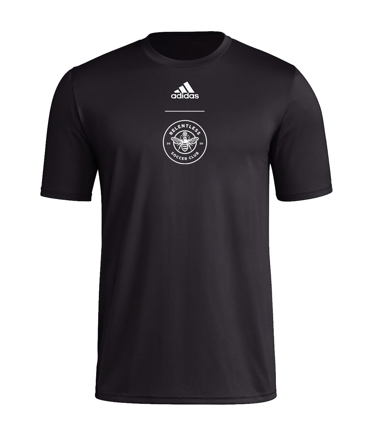 Relentless White Crest Tee